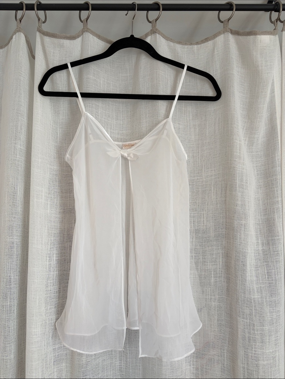 Vintage Chiffon Spaghetti Strap Cami